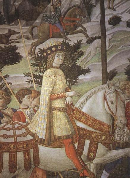 Sandro Botticelli Benozzo Gozzoli,Cavalcade of the Magi oil painting picture